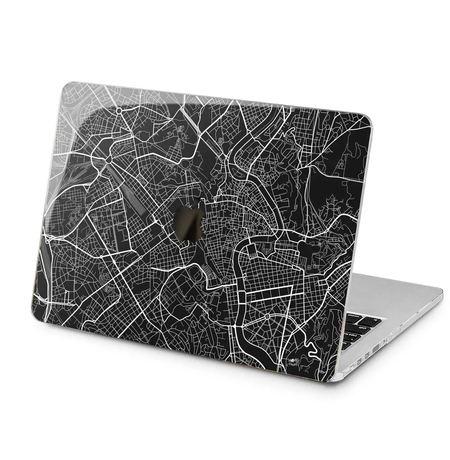 Чехол для Apple MacBook «City plan»