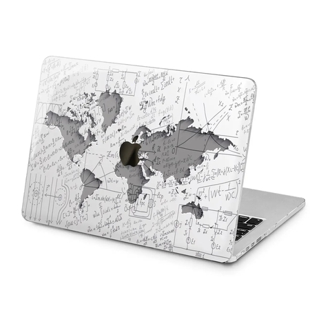 Чохол для Apple MacBook «Scientific map»