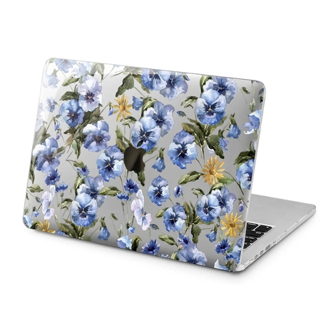 Чехол для Apple MacBook «Blue violets»