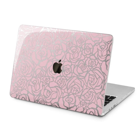 Чехол для Apple MacBook «Pink texture»