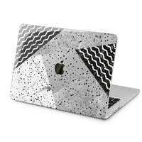 Чехол для Apple MacBook «Black and white»
