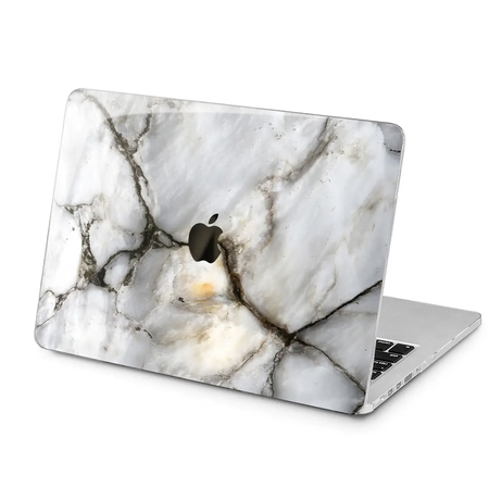 Чохол для Apple MacBook «Natural white stone»