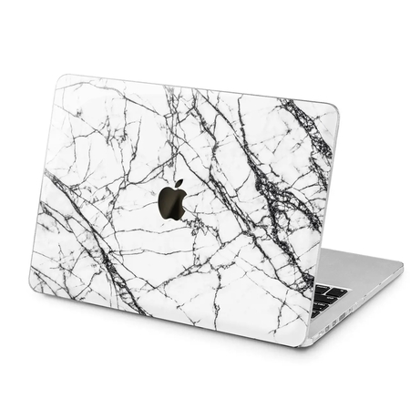 Чехол для Apple MacBook «Cracked marble»