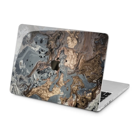 Чехол для Apple MacBook «Bronze marble»