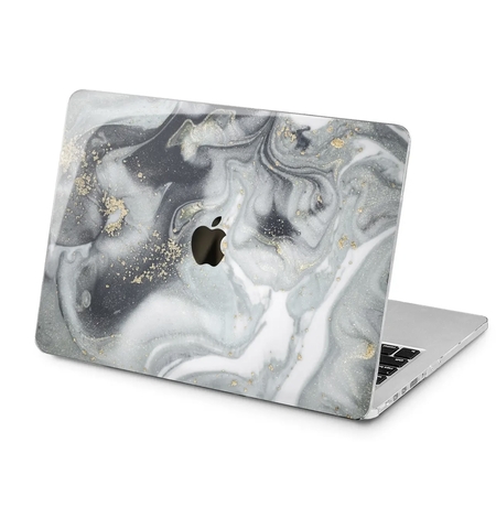Чехол для Apple MacBook «Gray paint»