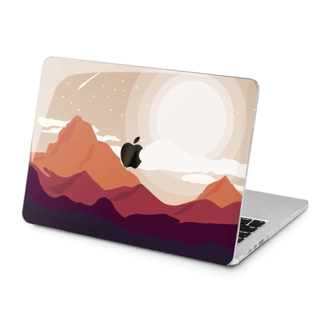 Чохол для Apple MacBook «Graphic mountains»