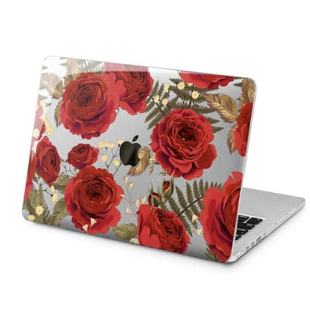 Чехол для Apple MacBook «Red roses»