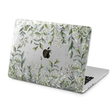 Чехол для Apple MacBook «Green leaf pattern» купить в интернет-магазине Супер Пуперс