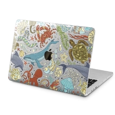 Чехол для Apple MacBook «Animals of the ocean» купить в интернет-магазине Супер Пуперс