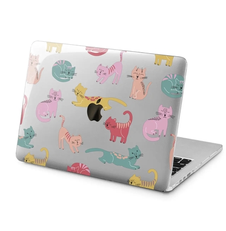 Чехол для Apple MacBook «Colored cats»