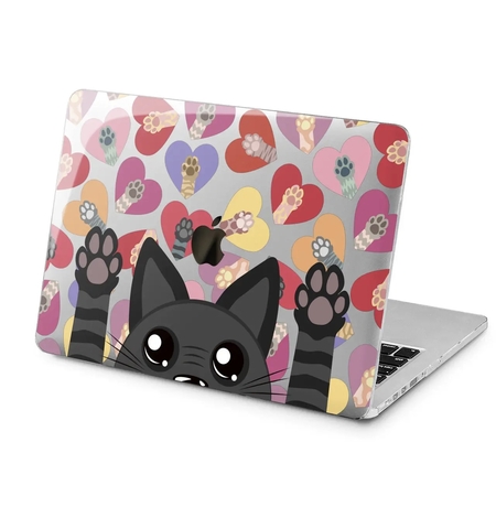 Чехол для Apple MacBook «A black kitten»