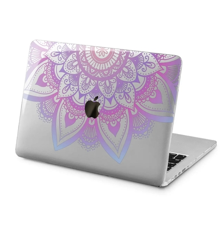 Чехол для Apple MacBook «Purple mandala»