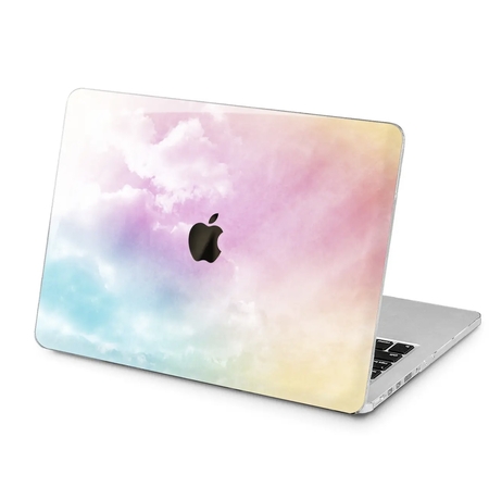 Чехол для Apple MacBook «Rainbow clouds»