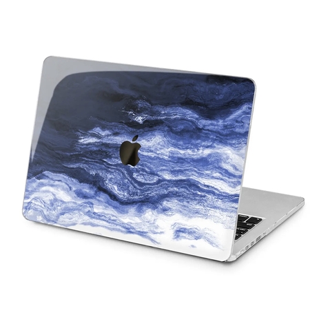 Чехол для Apple MacBook «Blue creative pattern»