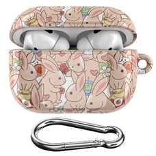 Чехол для Apple AirPods «Cute rabbits» купить в интернет-магазине Супер Пуперс