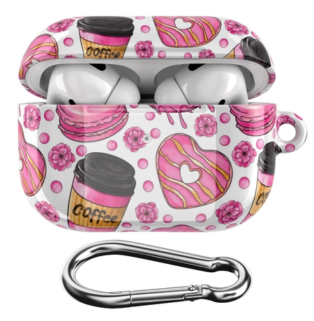 Чохол для Apple AirPods «A pink donut»