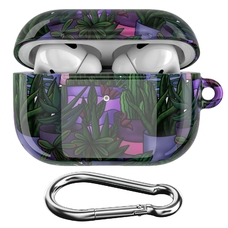 Чехол для Apple AirPods «Purple succulents» купить в интернет-магазине Супер Пуперс
