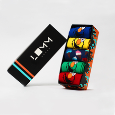 Набор носков «ELMO Box» купить в интернет-магазине Супер Пуперс