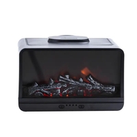 Увлажнитель воздуха с подсветкой «Fireplace», чёрный