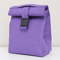 Термо сумочка для ланча Lunch bag, фиолетовая