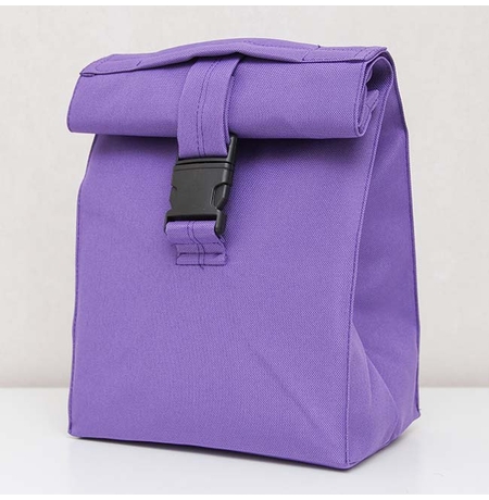 Термо сумочка для ланча Lunch bag, фиолетовая