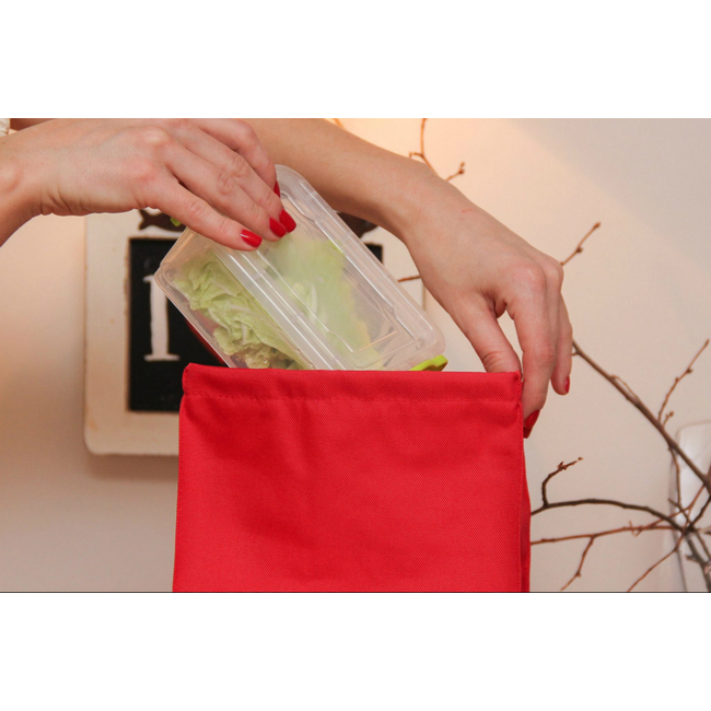 Купить  для ланча Lunch bag на ремне, красная по цене 495 грн .