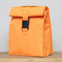 Термо сумочка для ланча Lunch bag, оранжевая
