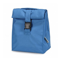 Термосумка для ланча Lunch bag на ремне, синяя