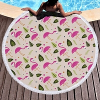 Пляжный коврик «Летний Фламинго»