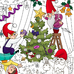 Величезна розмальовка «A Christmas tree»