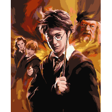 Картина за номерами «Гаррі Поттер» придбати в інтернет-магазині Супер Пуперс
