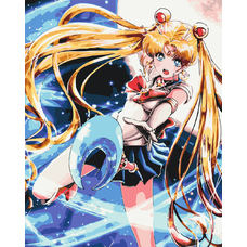 Картина за номерами «Sailor Moon» придбати в інтернет-магазині Супер Пуперс