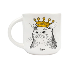 Кружка «Киця в короні» купить в интернет-магазине Супер Пуперс
