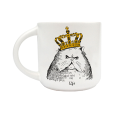 Чашка «Кіт у короні» придбати в інтернет-магазині Супер Пуперс
