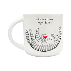 Чашка «Кіт вихідного дня» придбати в інтернет-магазині Супер Пуперс