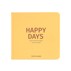 Фотоальбом «‎Happy days», жёлтый купить в интернет-магазине Супер Пуперс