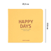 Фотоальбом «‎Happy days», жовтий