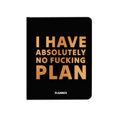 Планер «I have absolutely no plan» чорний придбати в інтернет-магазині Супер Пуперс