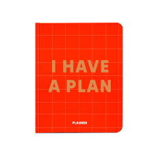 Планер «I have a plan» красный купить в интернет-магазине Супер Пуперс