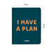 Планер «I have a plan» зелёный