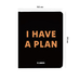 Планер «I have a plan» чорний