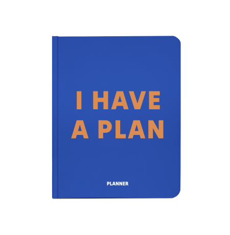 Планер «I have a plan» синій