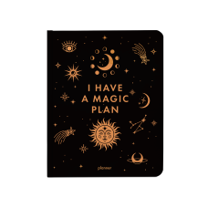 Планер «I have a magic plan» чёрный купить в интернет-магазине Супер Пуперс