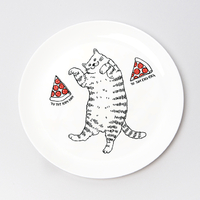 Тарілочка "Кіт і піца"