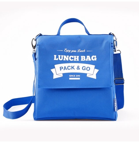 Термосумочка для ланча «Lunch Bag (Size L+)», голубая