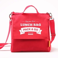 Термо сумочка для ланча «Lunch Bag (Size L+)», красная Термо сумочка для ланча «Lunch Bag (Size L+)», красная