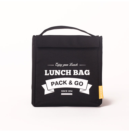 Термо сумочка для ланча «Lunch Bag (Size M)», черная