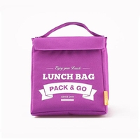 Термосумочка для ланчу "Lunch Bag (Size M)", фіолетова