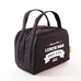 Термо сумочка для ланча «Lunch Bag (Zip)», черная