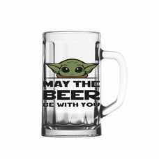 Бокал для пива «May the beer be with you» купить в интернет-магазине Супер Пуперс